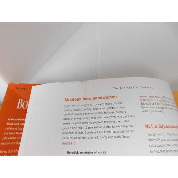 Bon Appetit Cookbook Barbara Fairchild 2006 John Wiley & Sons - Picture 2 of 10